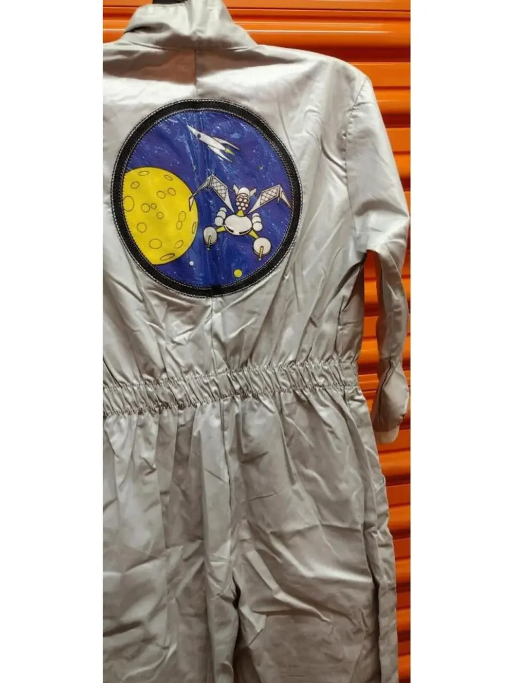 Vintage Boys 1950s SPACE PATROL JUMPSUIT Size 5 ASTRONAUT JAMILLA Talon Zipper